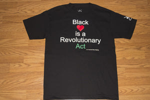 Men's Black Love is a Revolutionary Act T-Shirt