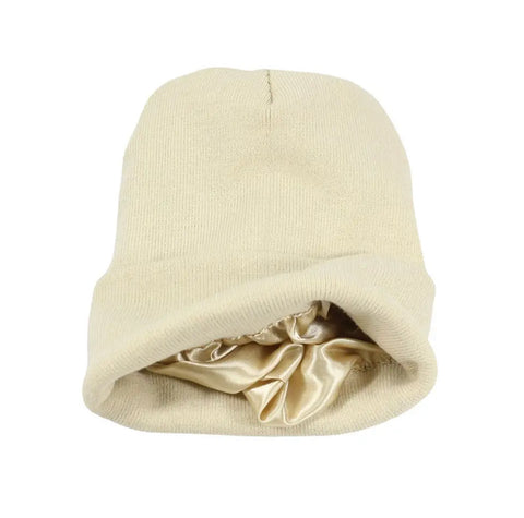 Satin Lined Beanie Cap